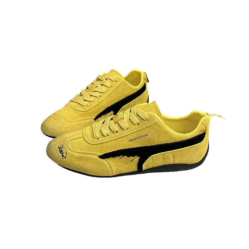 

WJA Амортизирующие и дышащие низкие кеды унисекс ретро-желтые, цвет Retro Yellow