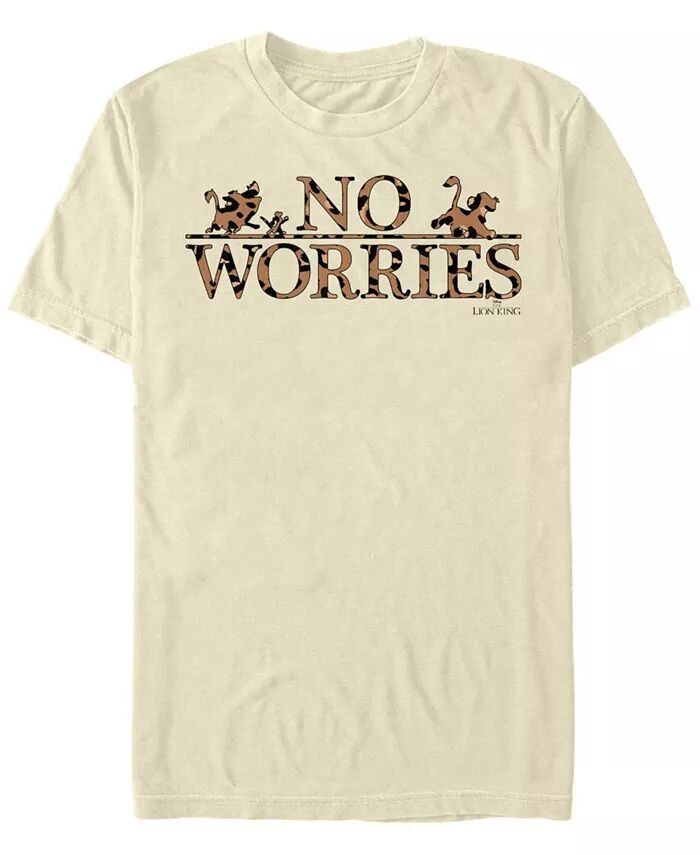 

Футболка мужская No Worries с леопардовым принтом и короткими рукавами Fifth Sun, коричневый/бежевый