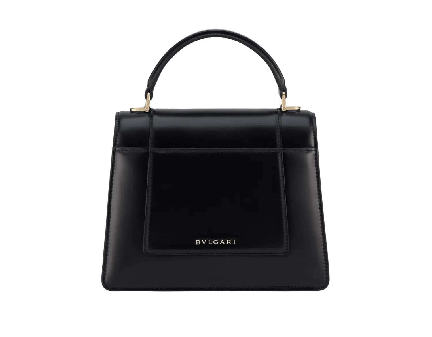 Сумка Serpenti forever среднего размера с верхней ручкой Bvlgari, черный — фото 3