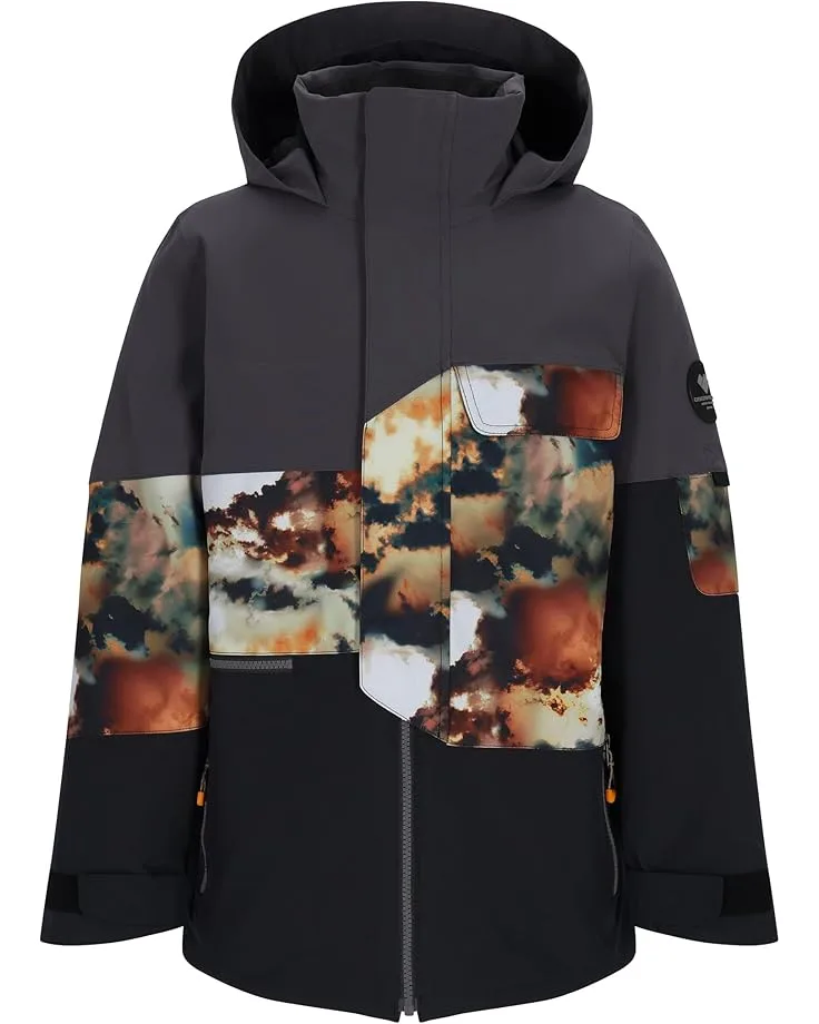 Куртка Obermeyer Kids Axel Jacket (Little Kid/Big Kid), Amber Cloud