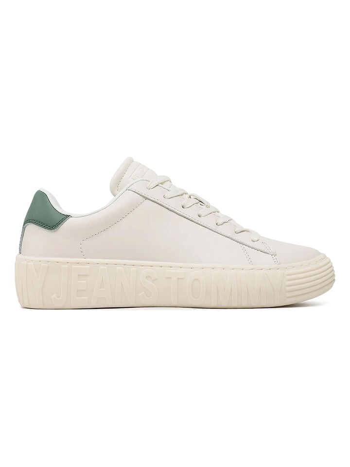 

Низкие кроссовки Tommy Hilfiger Shoes Leder, цвет creme/grün