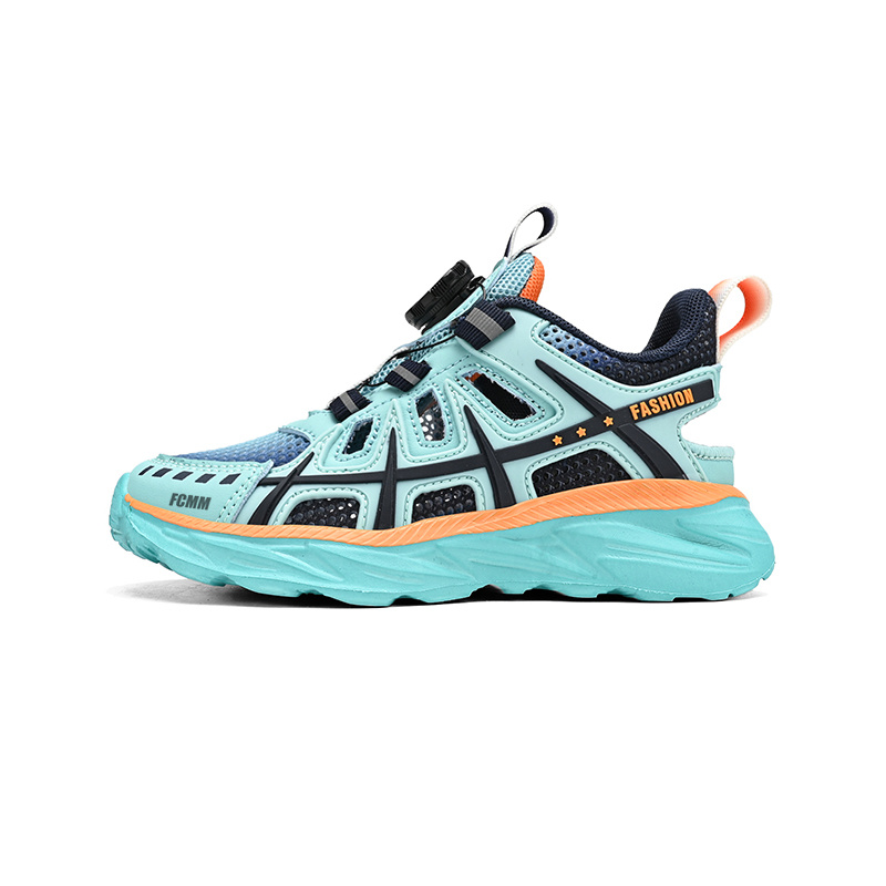 

Нескользящие, легкие, амортизирующие, низкие повседневные кроссовки для детей FCMM, мятный/зеленый