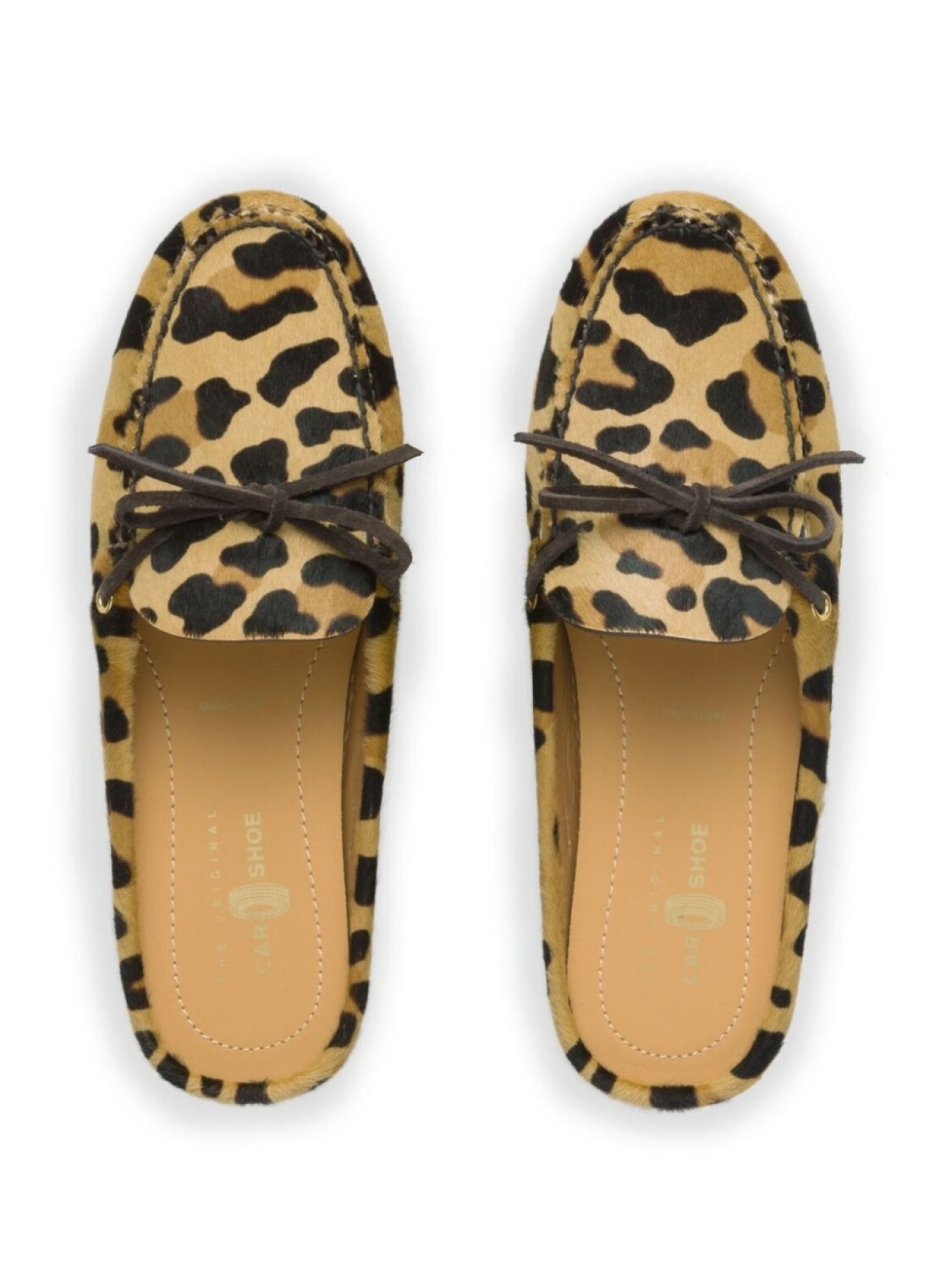 Car Shoe слиперы с леопардовым принтом, коричневый — фото 4