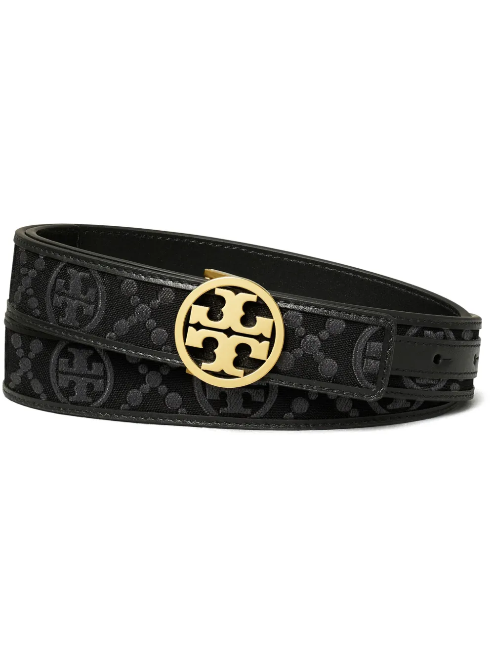 

Ремень Miller с монограммой Tory Burch, черный