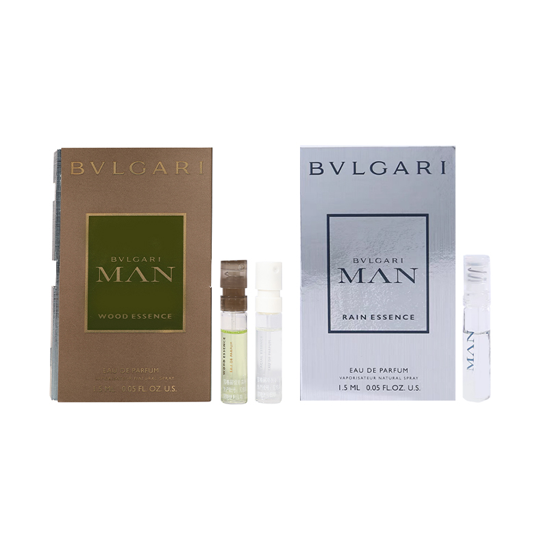 Мужской набор ароматов Bvlgari: Darjeeling tea, Man Wood Essence и Burning Love, 1,5 мл х 3 — фото 4