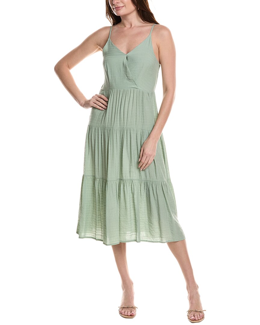 

Платье миди ярусное Maison Maar, зеленый