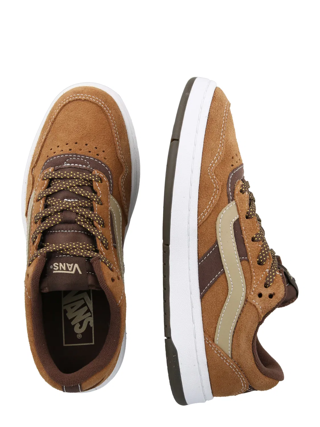 Кроссовки 'CRUZE 3.0' Vans, Cognac/Dark Brown — фото 2