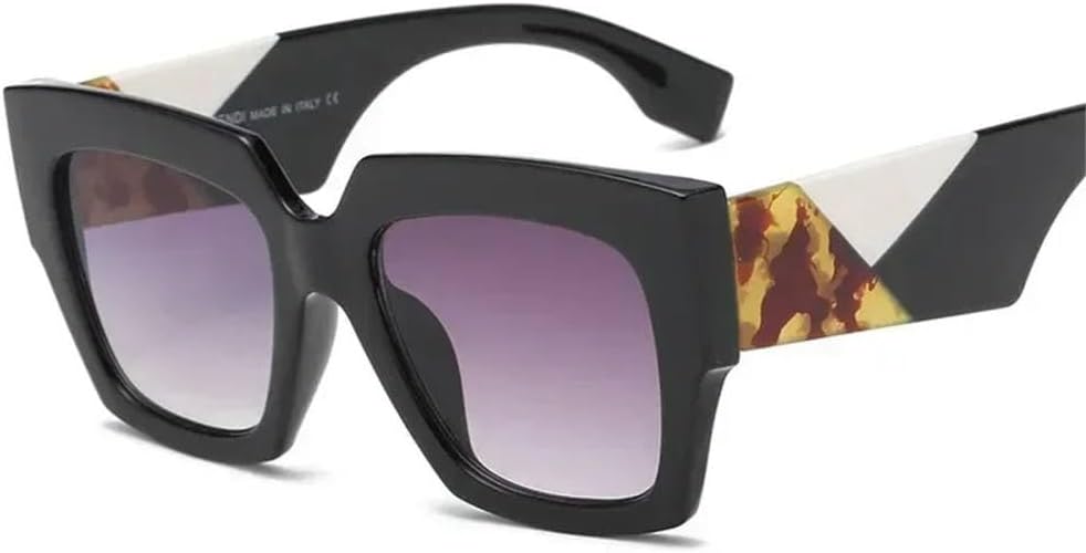 

Большие солнцезащитные очки для женщин, роскошные солнцезащитные очки с градиентным переходом цвета, большая оправа, винтажные очки, защита от ультрафиолета UV400 generic, No.1