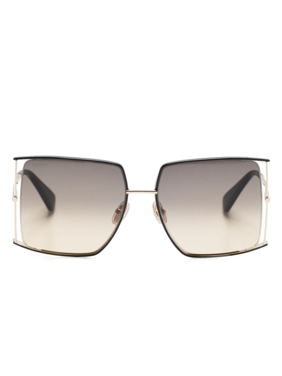 

Солнцезащитные очки MM0120 Max Mara Eyewear, черный