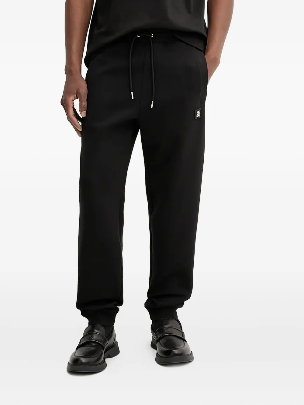 

Спортивные брюки с нашивкой-логотипом HUGO, черный