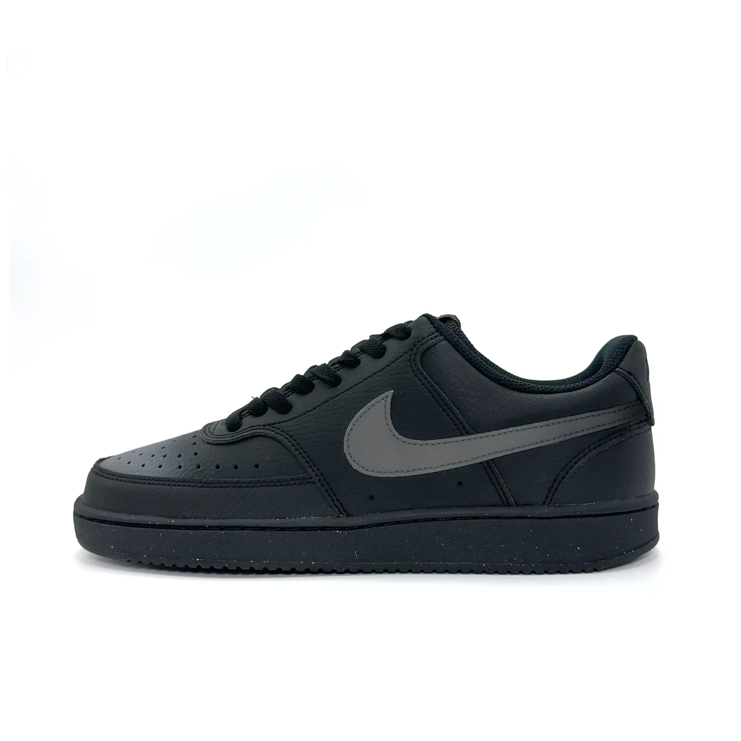 

Кеды, обувь для скейтбординга Court Vision Unisex Low-Go Black Grey Nike