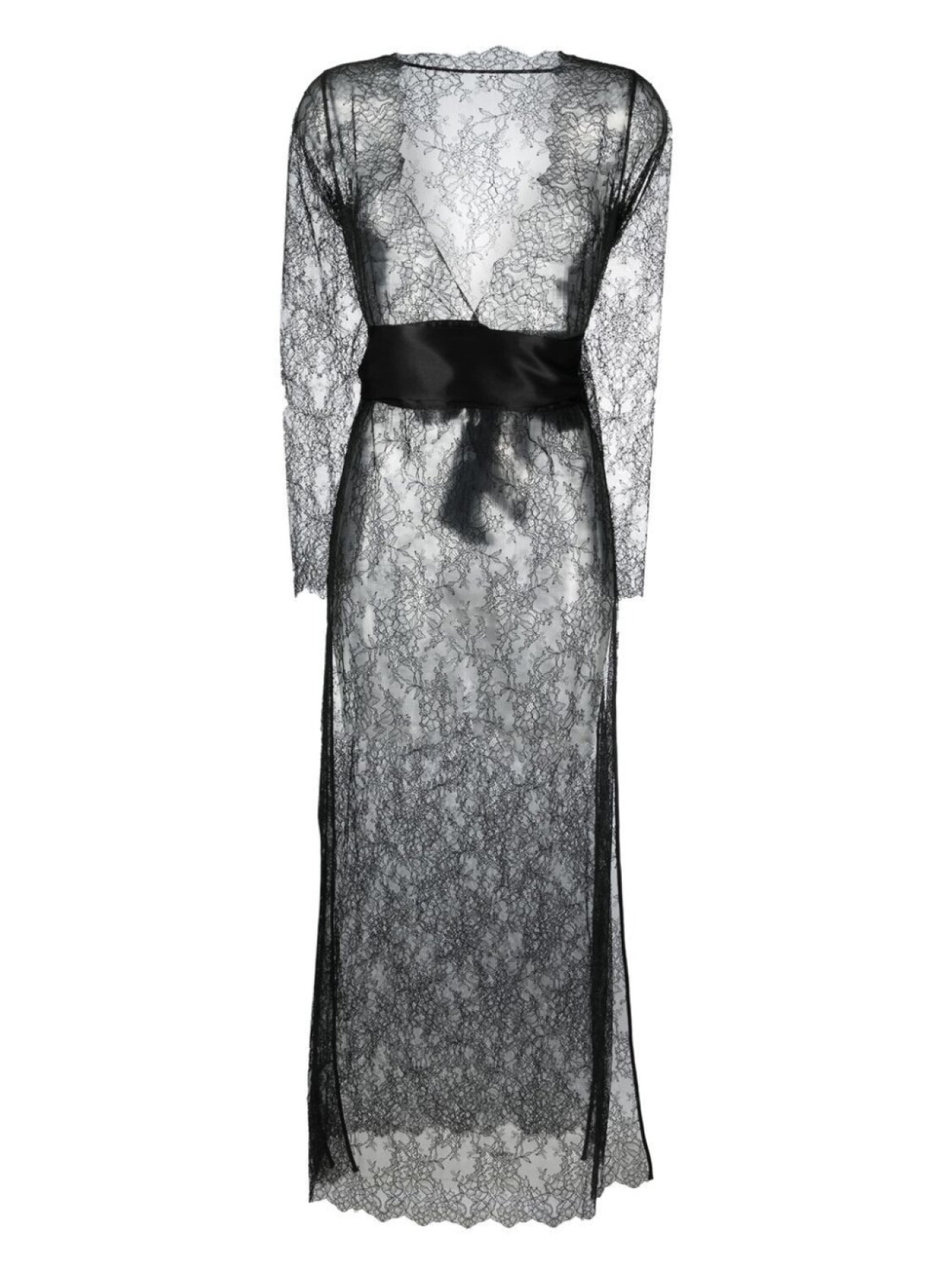 

Maison Close кружевное платье Rendez-Vous, черный