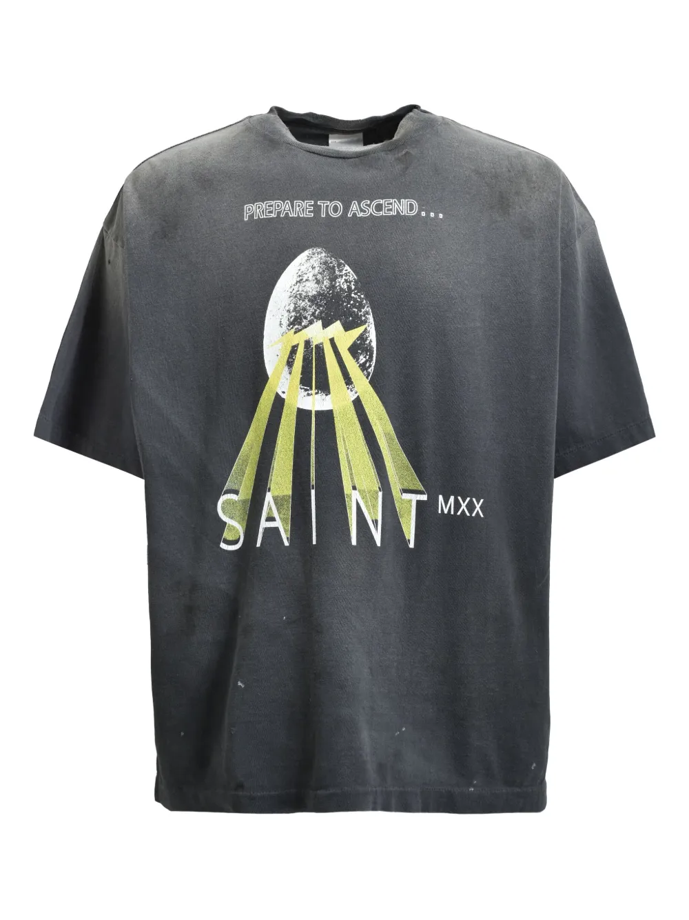 

Футболка с графичным принтом SAINT MXXXXXX, серый