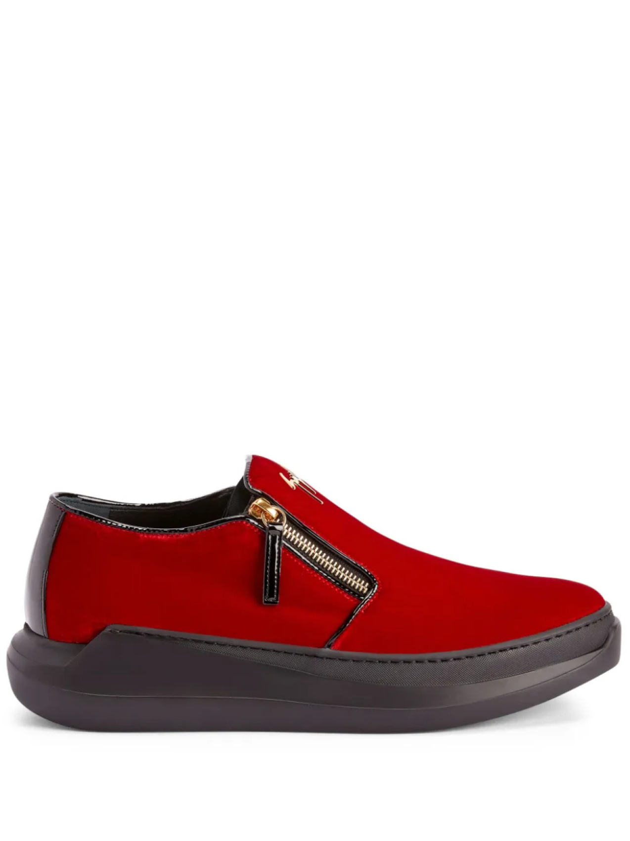 

Giuseppe Zanotti кеды Conley на молнии, красный