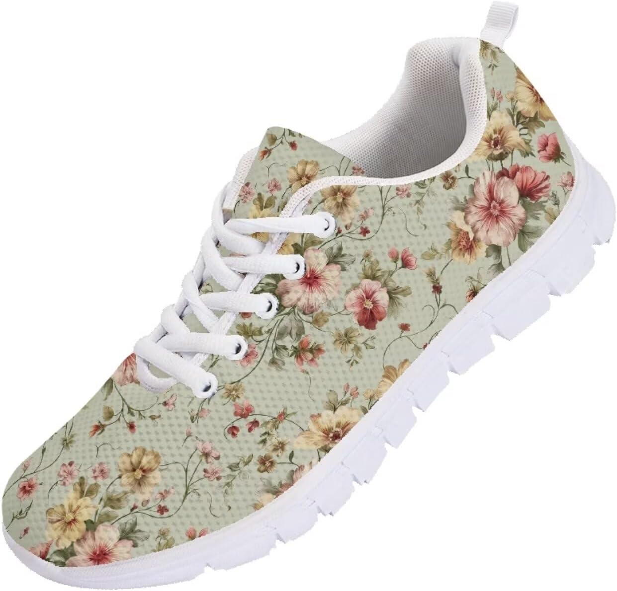 

Мужские теннисные кроссовки Funnydude Funny Print, осенние обувь для мужчин 2025, легкие повседневные кроссовки, Floral a