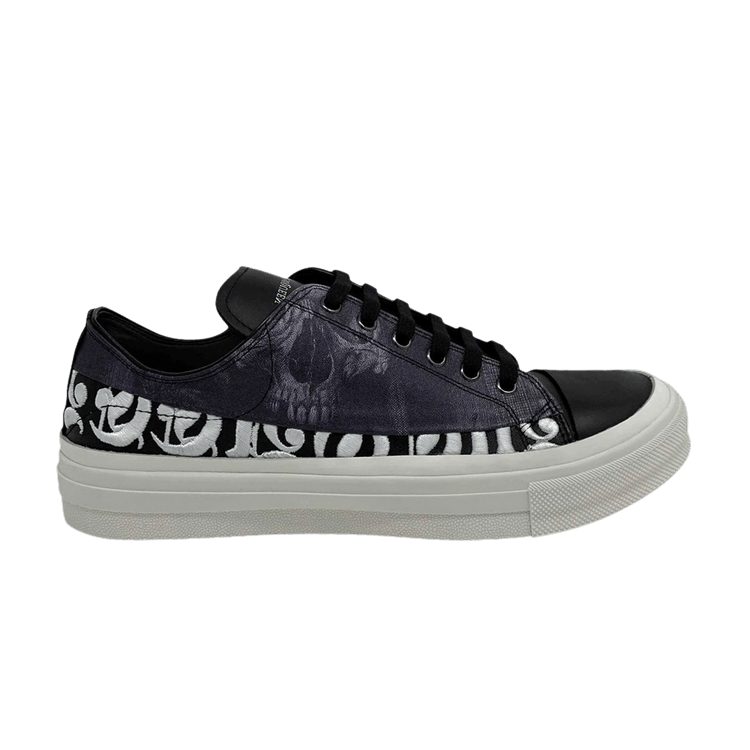 

Кроссовки Alexander McQueen Trainers 'Skull and Contrast Print', черный