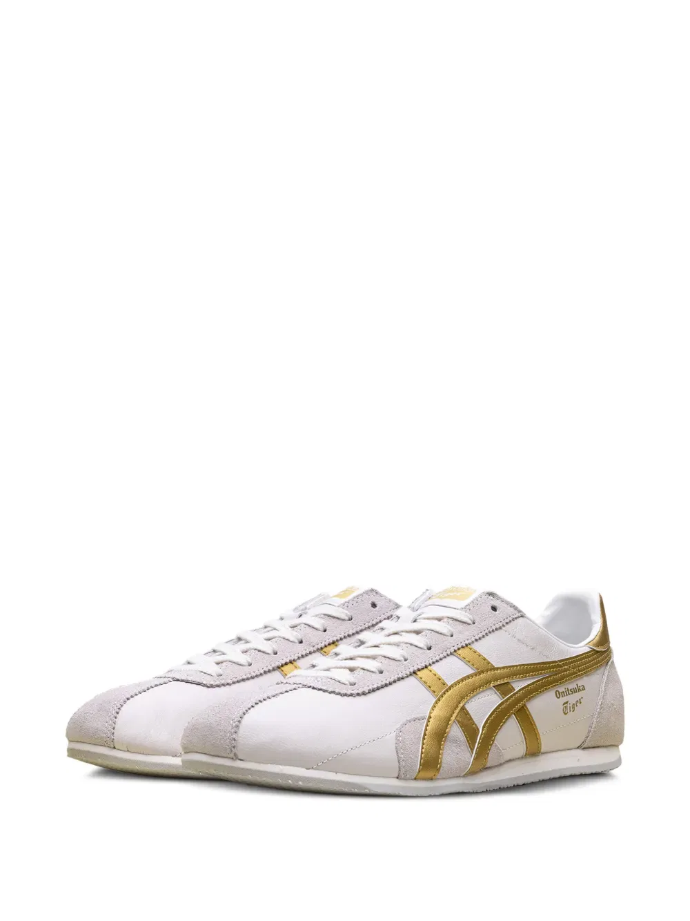 Кожаные кроссовки Runspark Onitsuka Tiger, белый — фото 2