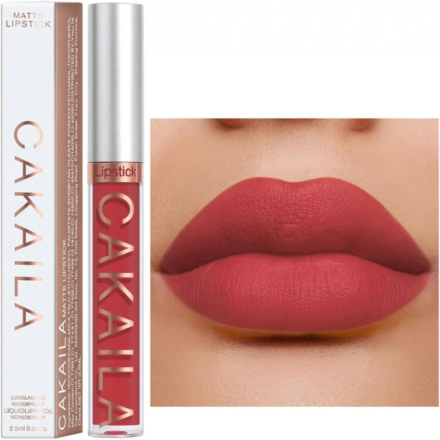 Блеск для губ Forted Red Liquid Matte Velvet Tint Foreted