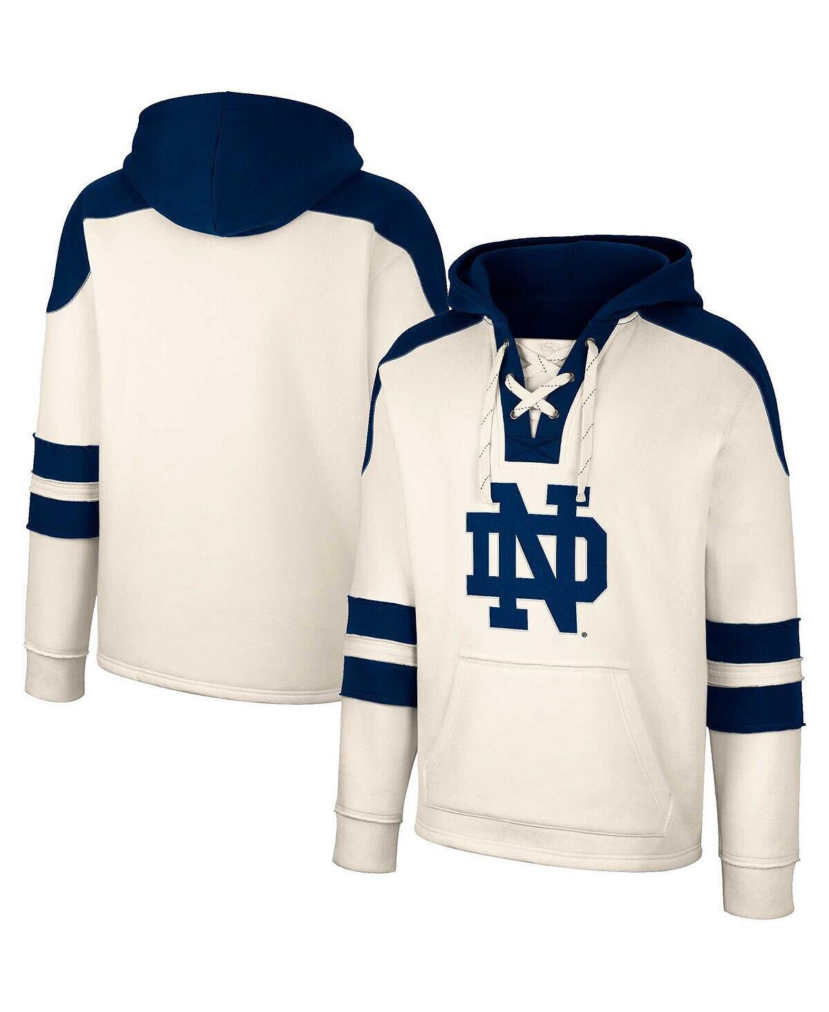 

Мужской кремовый пуловер с капюшоном Notre Dame Fighting Irish на шнуровке 4.0 в винтажном стиле Colosseum, Бежевый, Мужской кремовый пуловер с капюшоном Notre Dame Fighting Irish на шнуровке 4.0 в винтажном стиле Colosseum
