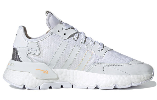 Кроссовки оригинальные nite jogger Adidas, белый — фото 2
