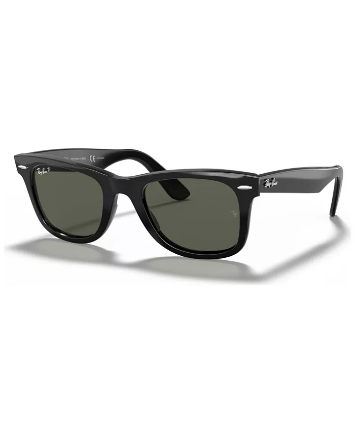 

Унисекс поляризованные солнцезащитные очки с низкой посадкой, RB2140F ORIGINAL WAYFARER CLASSIC 54 Ray-Ban, черный