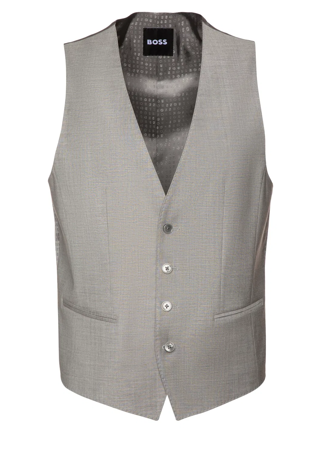 Жилет Boss Suit Vest серого цвета