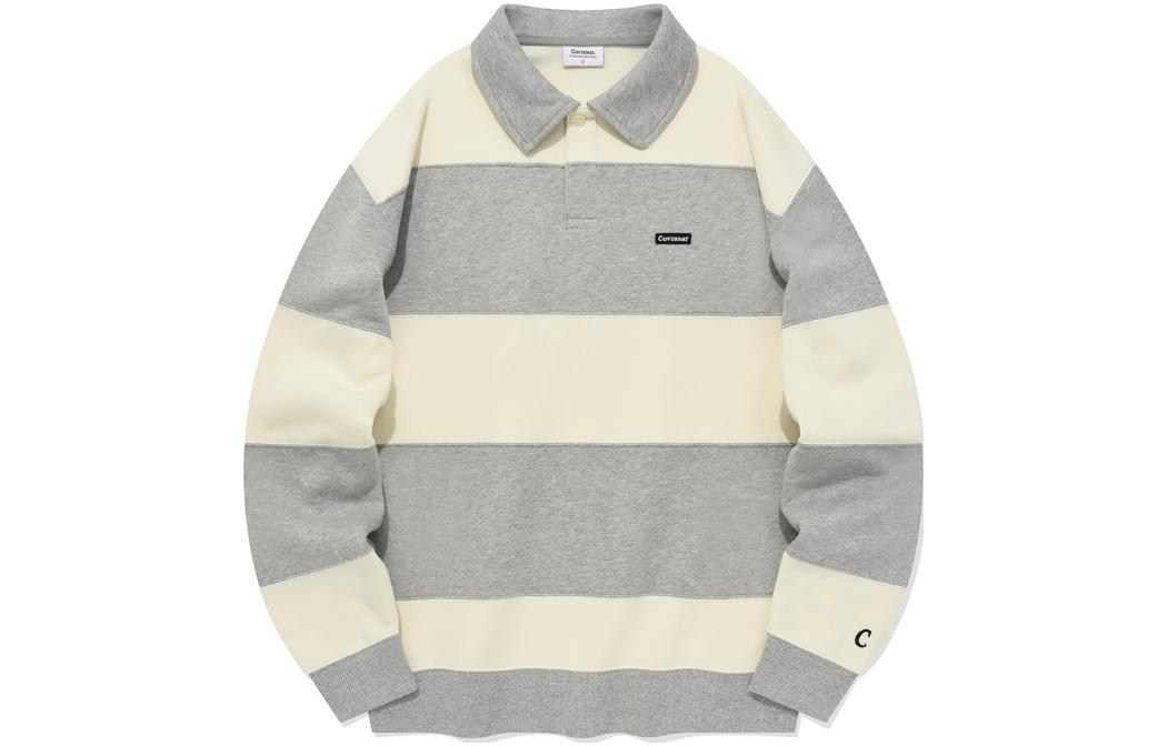 

COVERNAT Футболка-поло Unisex серого цвета FW23, Серый, COVERNAT Футболка-поло Unisex серого цвета FW23