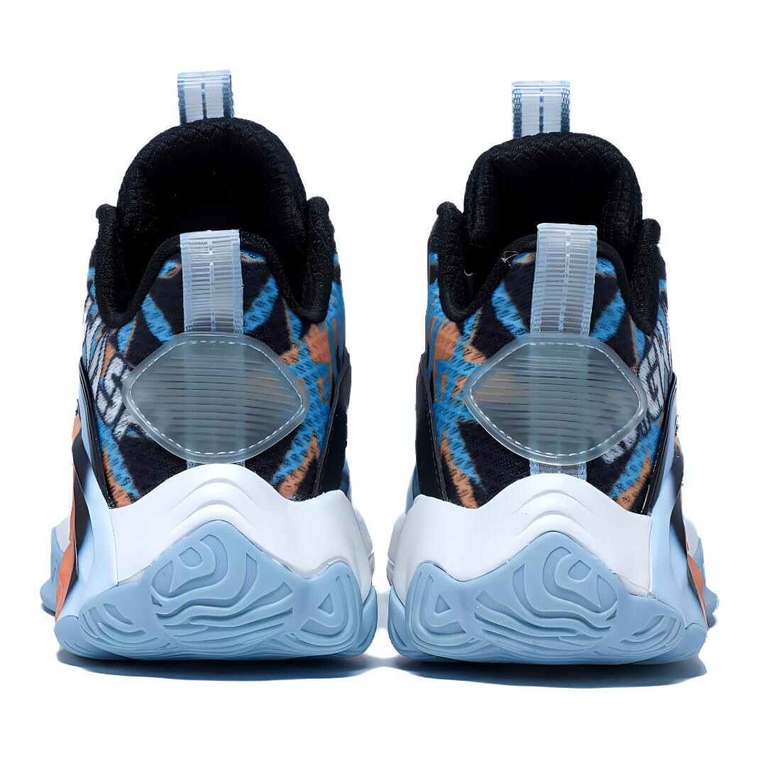 Детские баскетбольные кроссовки GS Mid-top Big Wasp, фиолетовый — фото 4