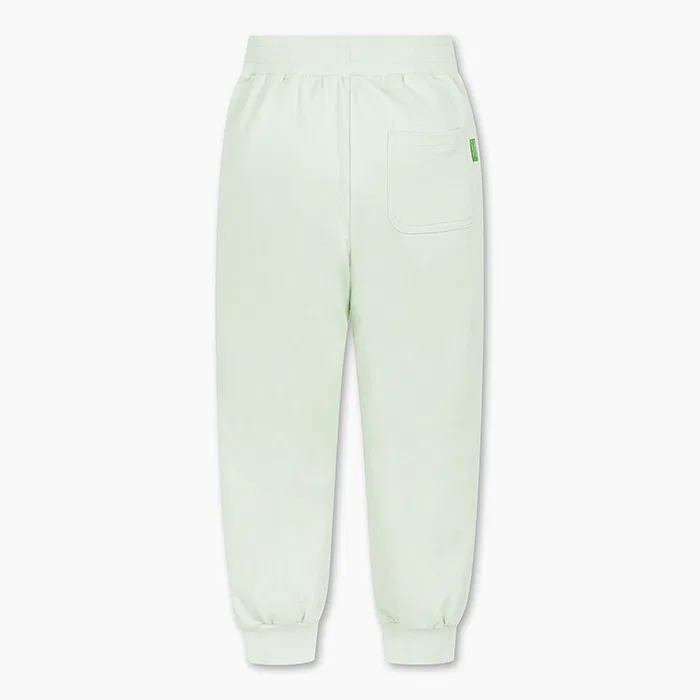 Детские джоггеры с надписью мятного цвета от Benetton Kids — фото 2