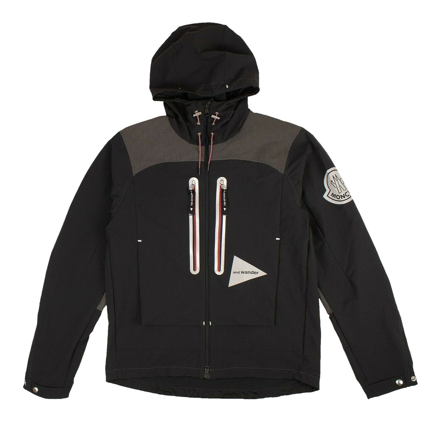 

Короткая ветровка Moncler Itabashi, черная