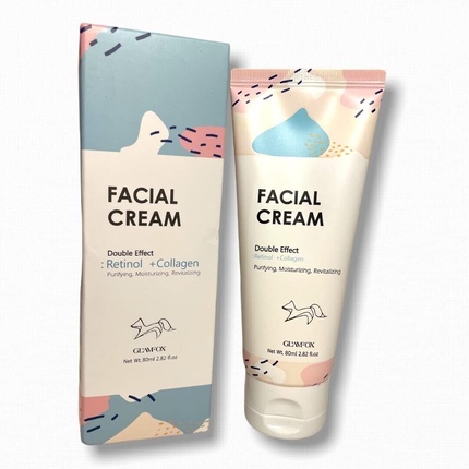 

Крем для лица Double Effect с ретинолом и коллагеном, 80 мл Glamfox