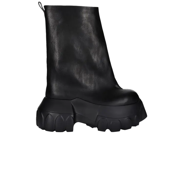 

Кроссовки Rick Owens Hollywood Flared Mega Tractor 'Black', черный