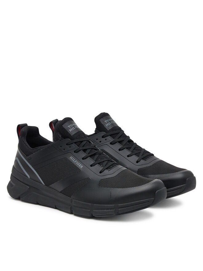 Кроссовки Tommy Hilfiger Modern Comfort Run Mix FM0FM05471, черный — фото 2