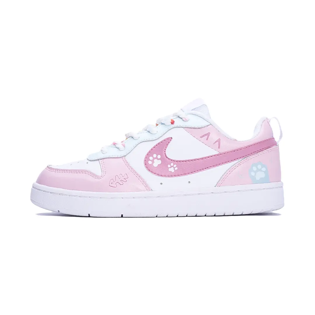 Детские скейтерские кроссовки Court Borough для младших школьников Nike, Sweetheart Paw Print — фото 2