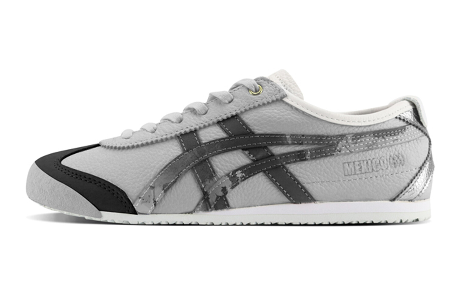 

Кроссовки для скейтбординга MEXICO 66, унисекс, низкие, серый/белый Onitsuka Tiger