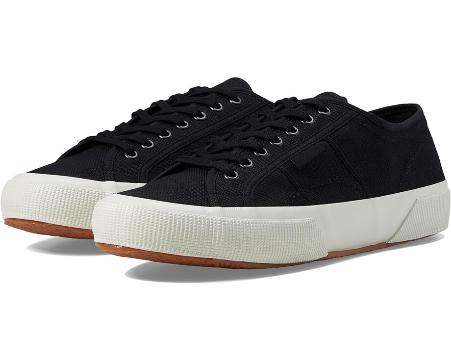 

Кроссовки Superga 2750 OG, цвет Black/White Avorio