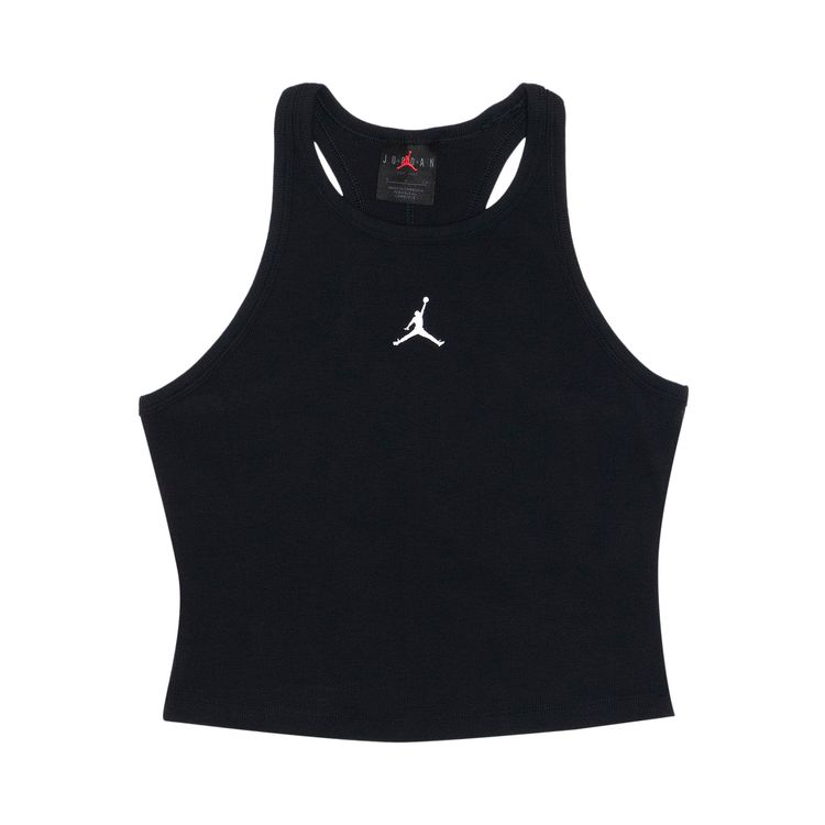 

Топ Air Jordan Essentials Tank Top 'Black/White', черный