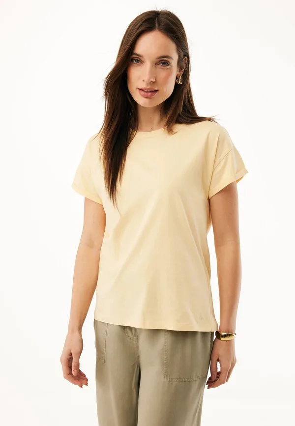 

Базовая футболка с коротким рукавом Mexx, Light Yellow, Желтый, Базовая футболка с коротким рукавом Mexx, Light Yellow