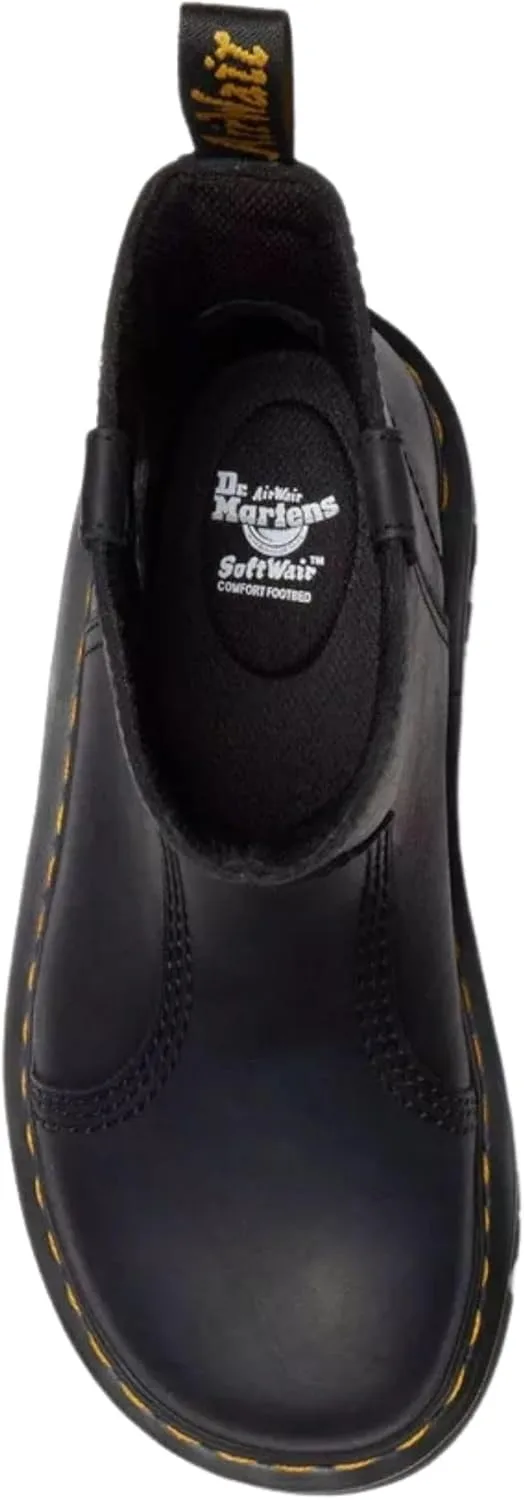 Мужские ботинки Dr. Martens Zebzag Rigger Black Wyoming Platform, черный — фото 3