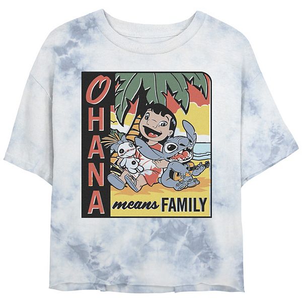 

Футболка с принтом Lilo & Stitch Ohana Means Family Disney