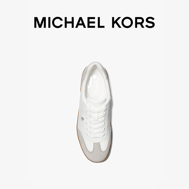 

Кроссовки женские Michael Kors Scotty повседневные, белый / серый