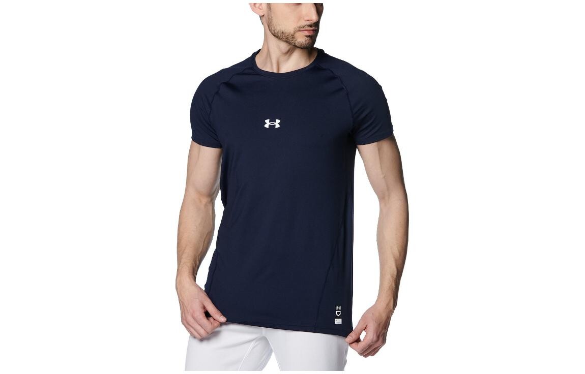 

Футболка мужская темно-синяя Under Armour, синий