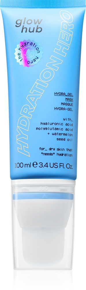 

Ночная маска Hydration Hero интенсивно увлажняет Glow Hub, 100 мл
