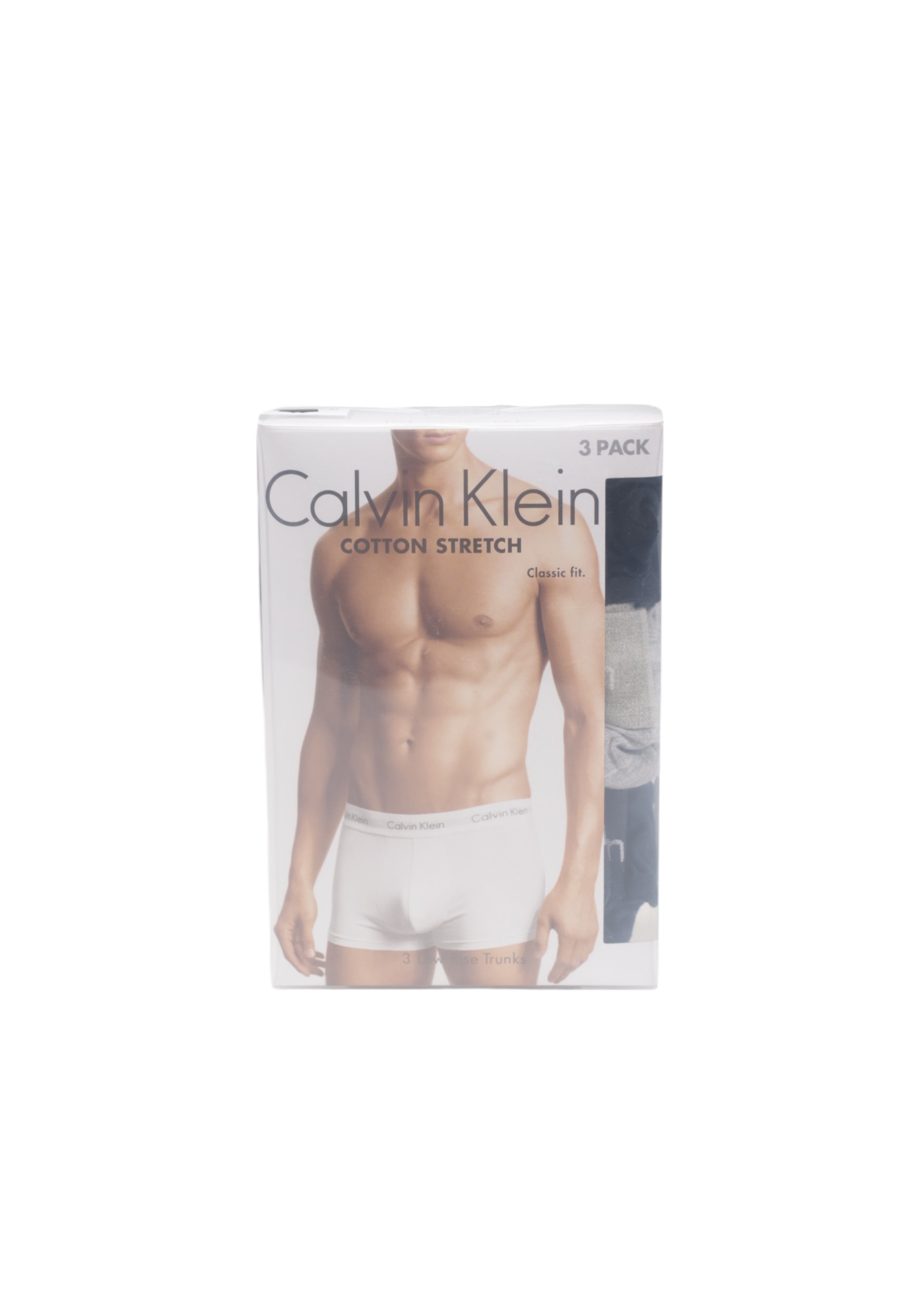 

Трусы мужские Calvin Klein транки 3 шт, мультиколор