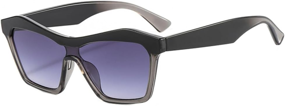 

Ретро-солнцезащитные очки в форме «кошачий глаз» для женщин, винтажные женские очки в многоугольной оправе, солнцезащитные очки с защитой от УФ-излучения UV400 LANGSER, C3