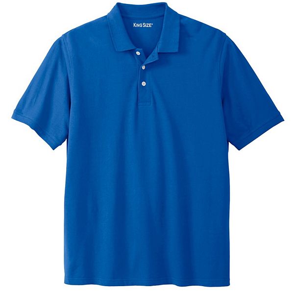 

Мужская поло с эффектом усадки big & tall Kingsize, Royal Blue