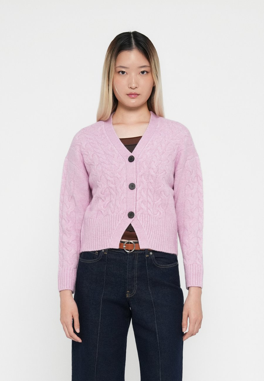 

Кардиган ONLY ONLRIO LIFE CABLE CARDIGAN , Mauve Mist /Lilac