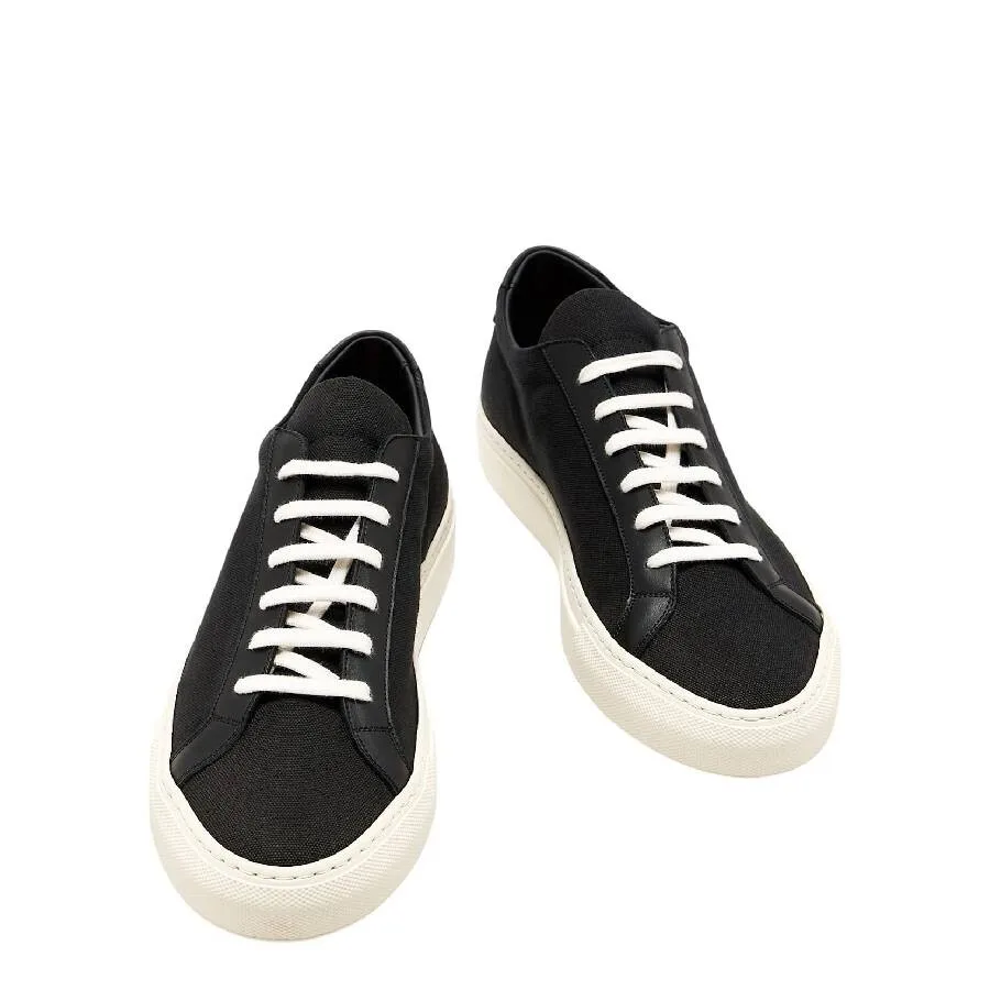 Кожаные кроссовки Common Projects Achilles, черный — фото 3