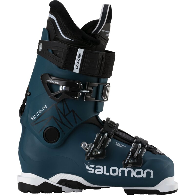 

Горнолыжные ботинки quest pro 110 cs sport Salomon, цвет petrol