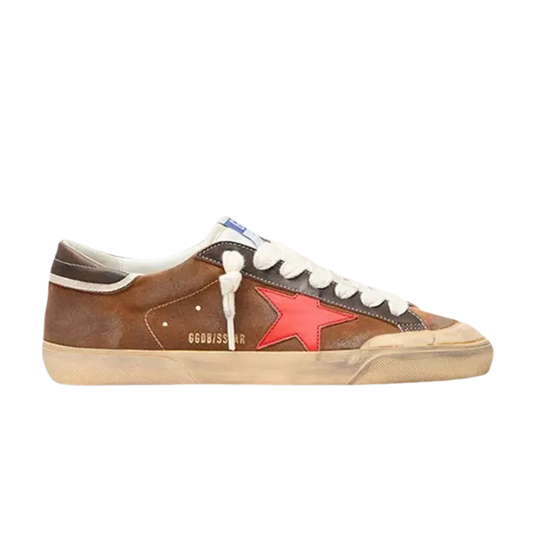 Кроссовки Golden Goose Super Star, коричневый